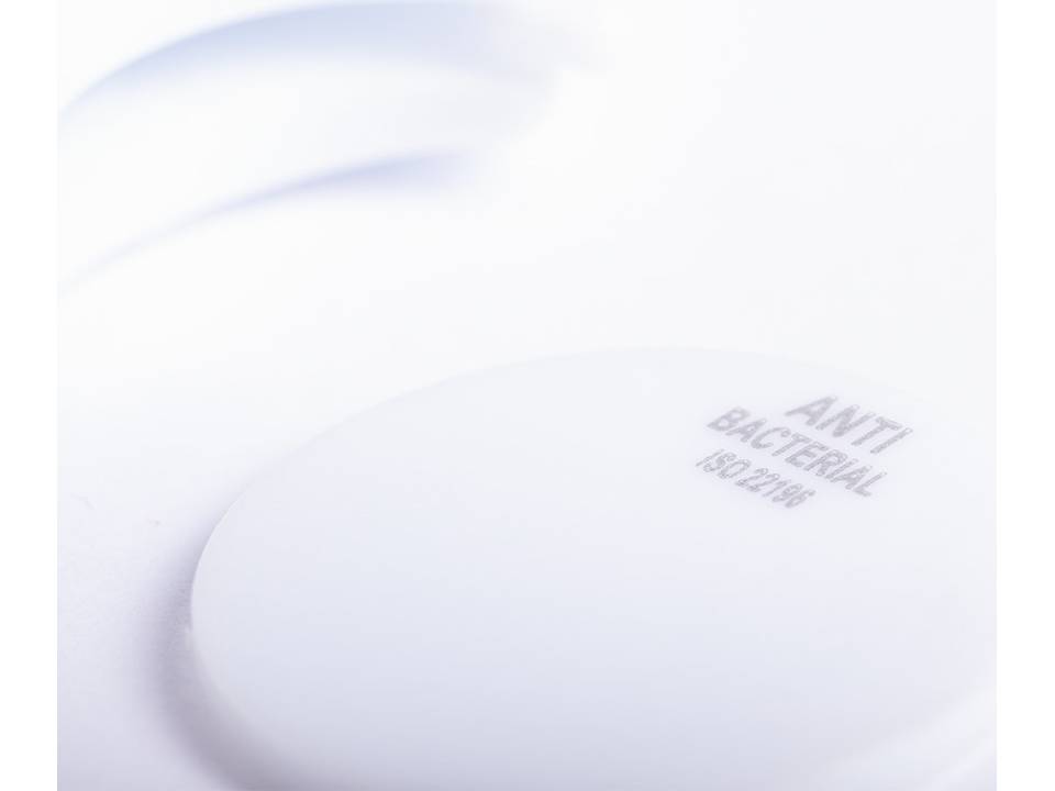 Antibacteriële sleutelhanger met winkelwagen muntje 5