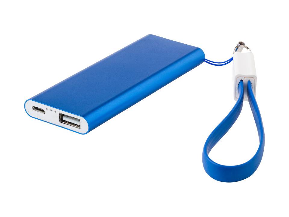 Powerbank met armband van kabels - 2000 mAh 8