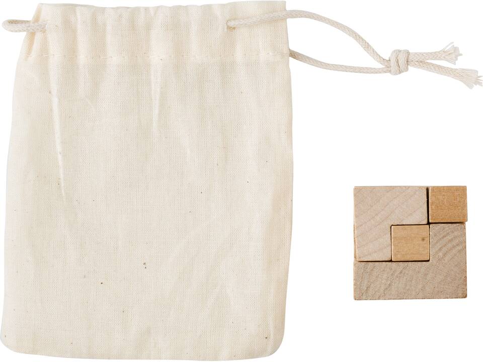 Houten hersenkraker puzzel 3