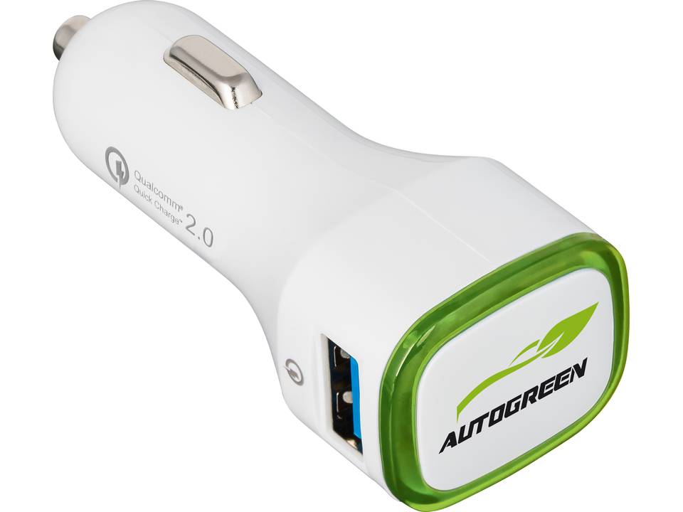 USB snellader voor in de auto met Quickcharge 2.0 13
