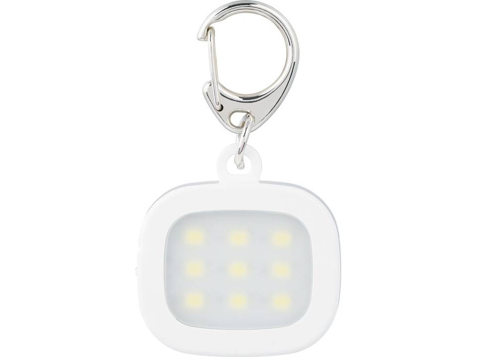 Sleutelhanger met oplaadbaar sleutellampje en logo verlichting 14