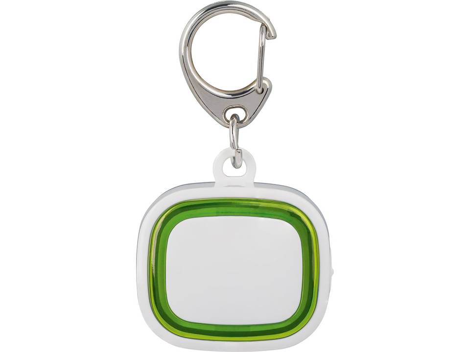 Sleutelhanger met oplaadbaar sleutellampje en logo verlichting 3