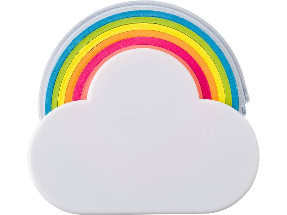 Memo tape houder wolk en regenboog 3