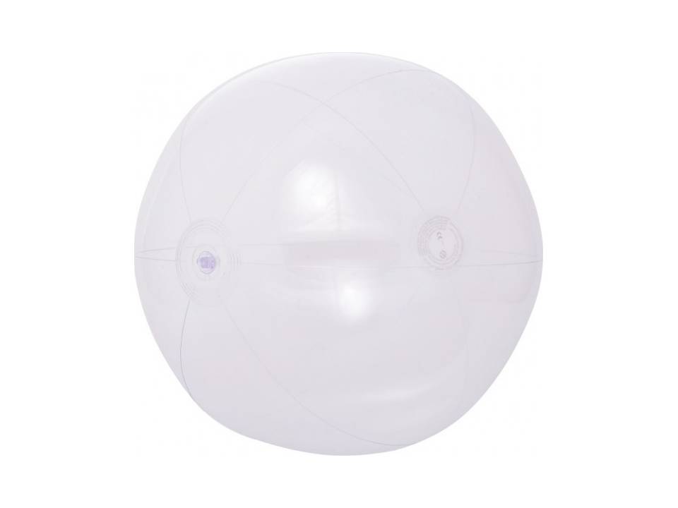 Doorzichtige strandbal 1