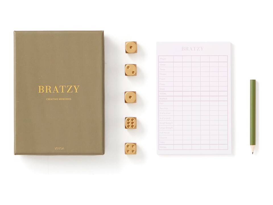 VINGA Yahtzee Bratzy salontafelspel 1