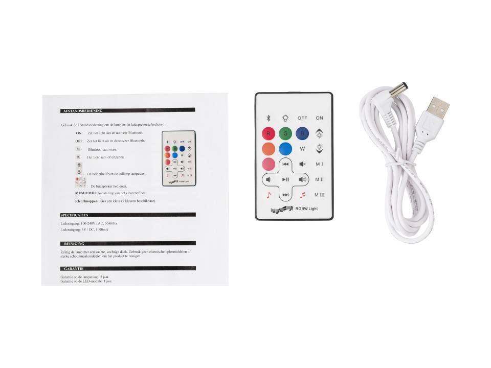 LED speaker met kleur verlichting 3