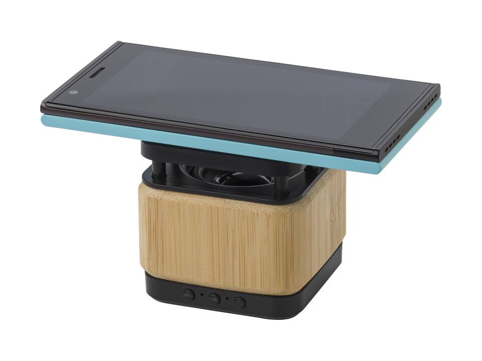 Draadloze speaker met draadloze lader voor smartphone 3