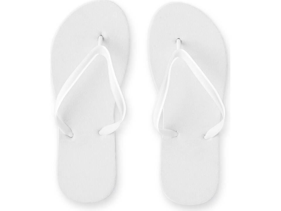 Slippers met volledig aanpasbare bedrukking op de zolen 3