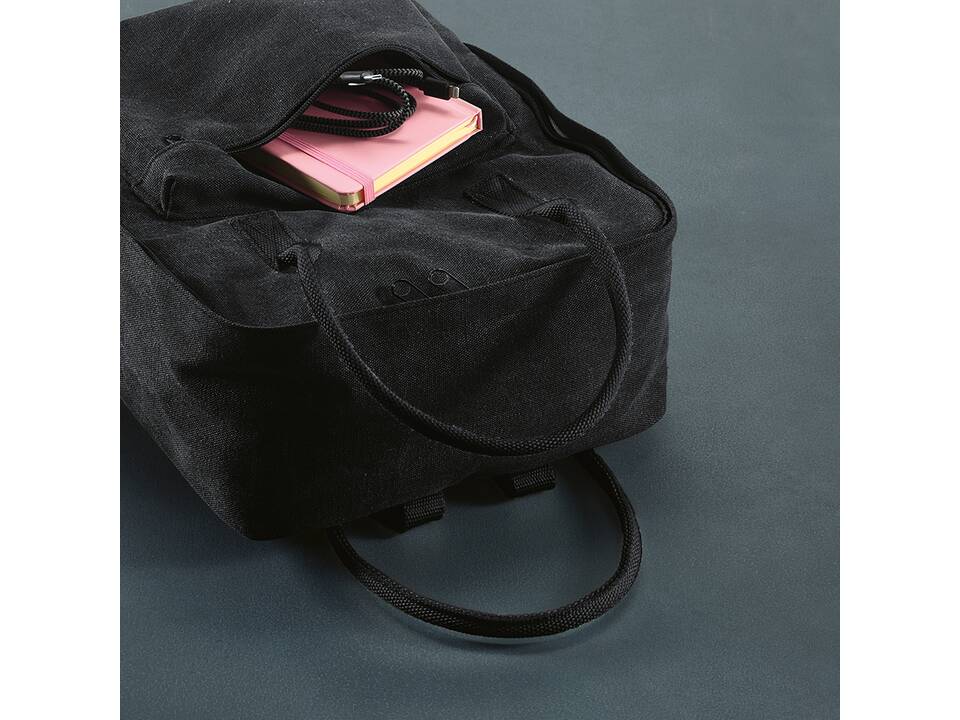 Stockholm rugzak 18L gerecycled katoen 450 gsm 20