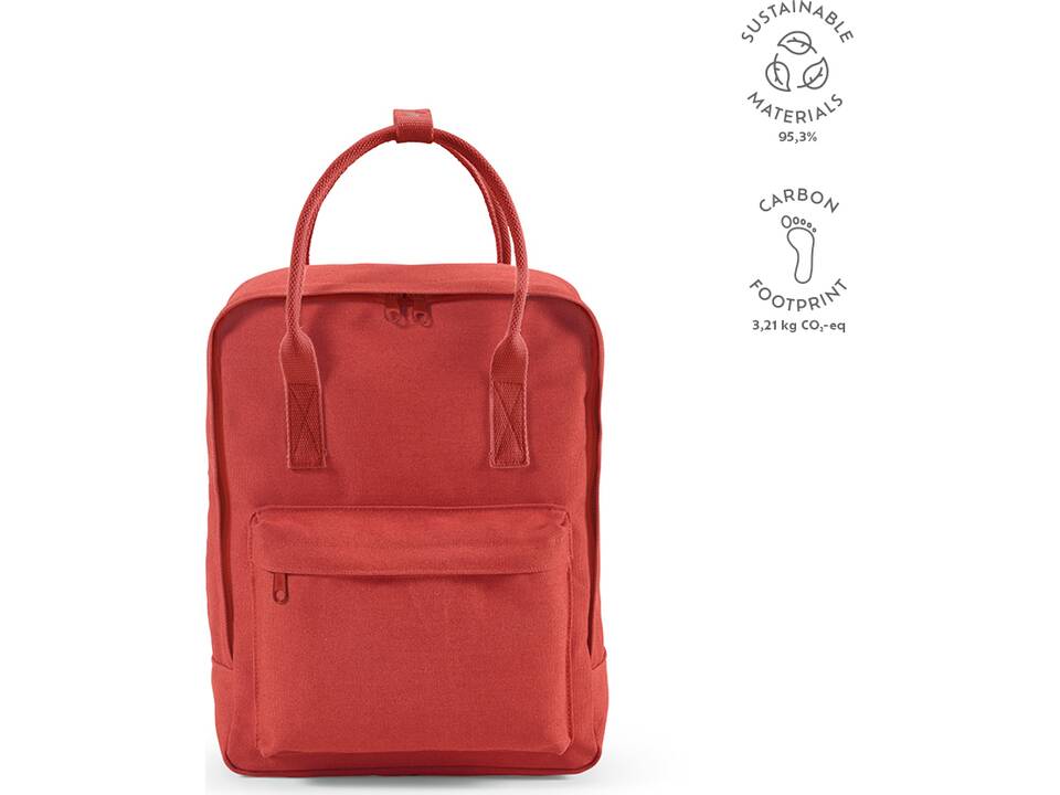 Stockholm rugzak 18L gerecycled katoen 450 gsm 5
