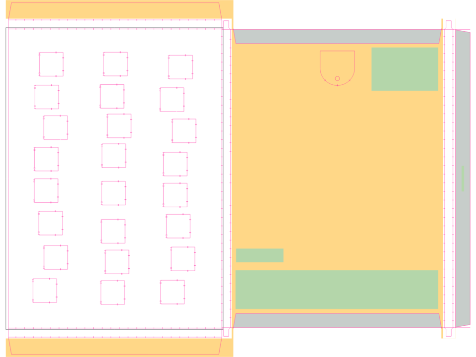 Adventskalender met chocolade 1