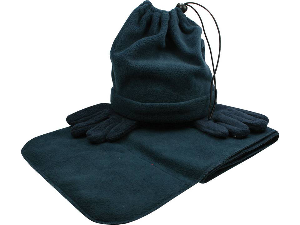 Fleece sjaal, handschoenen & ski col 10