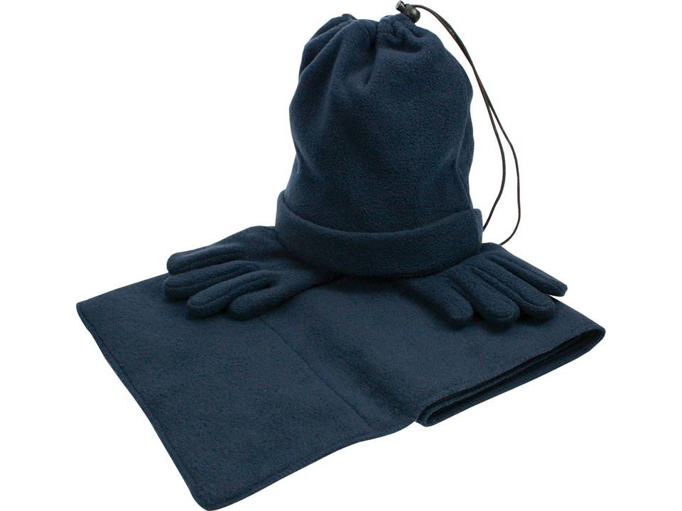 Fleece sjaal, handschoenen & ski col 15