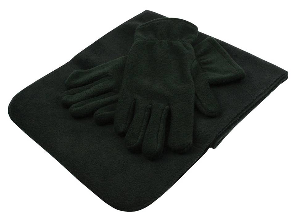 Fleece sjaal & handschoenen 15