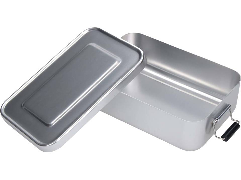 Aluminium lunchbox 17 x 11,7 x 5 cm 2