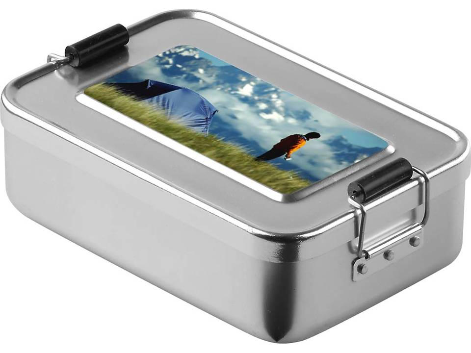 Aluminium lunchbox 17 x 11,7 x 5 cm 5
