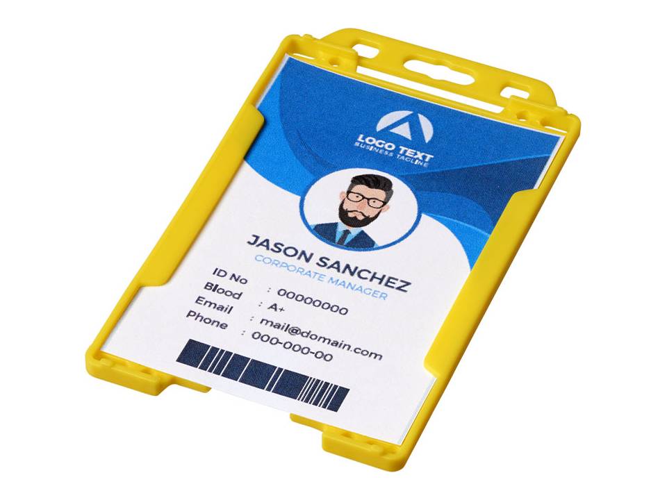 Badgehouder voor naamkaartjes