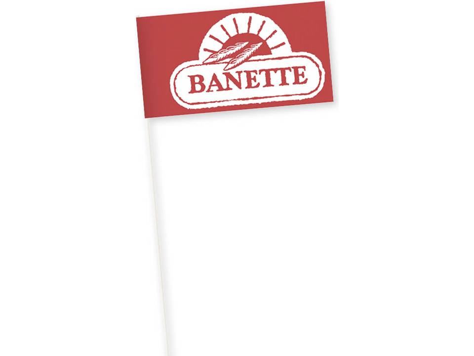 Promo vlaggetjes - papier 1