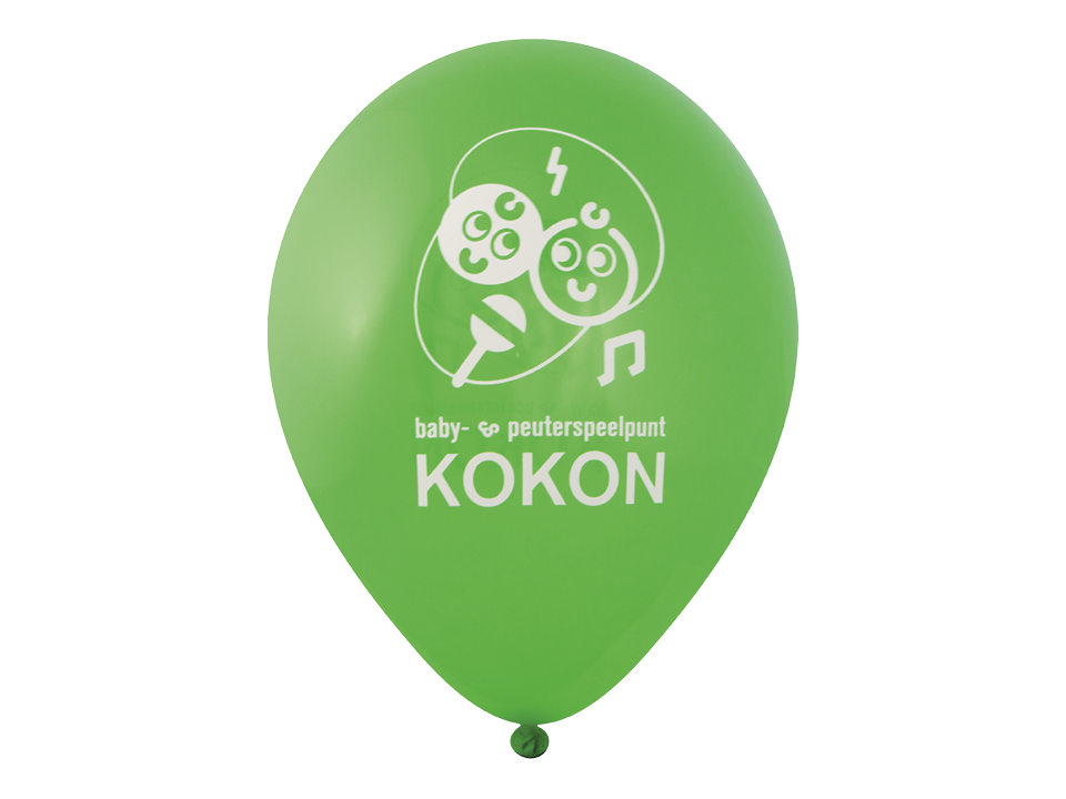 Ballonnen Ø33 cm - 1 kleur bedrukking 21