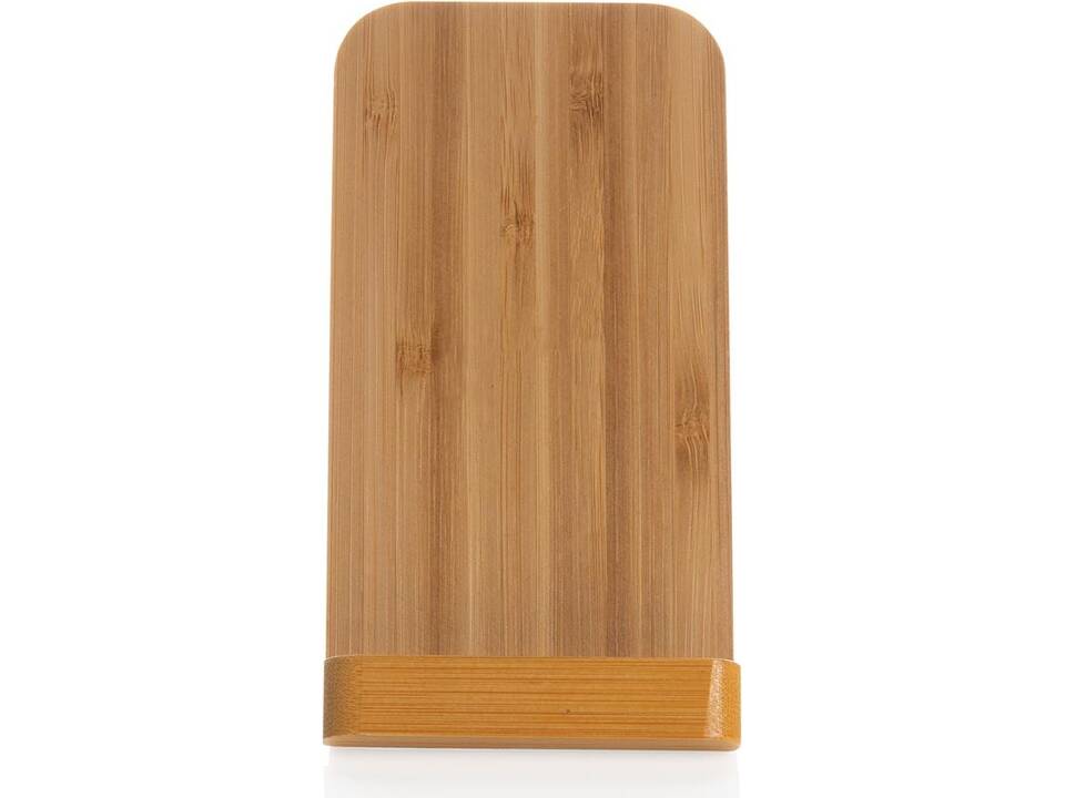 Bamboe draadloze oplader stand - 5 W 4