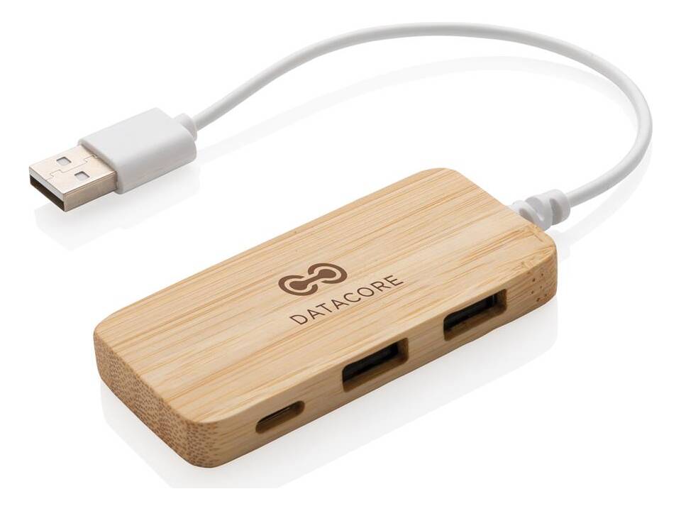 Bamboo hub met type C 3