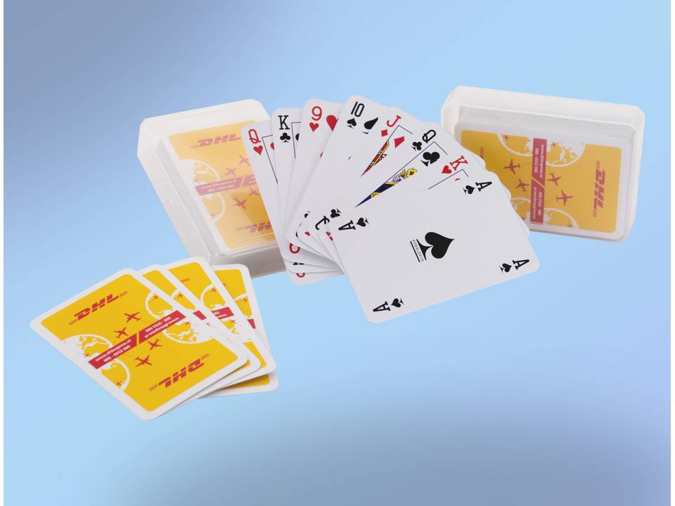 Kaartspel klassiek in transparant doosje 2