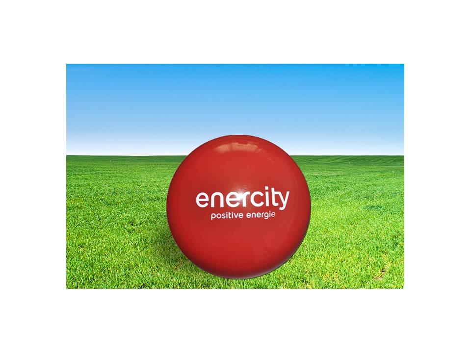 Plastic ballen - 22 cm 5