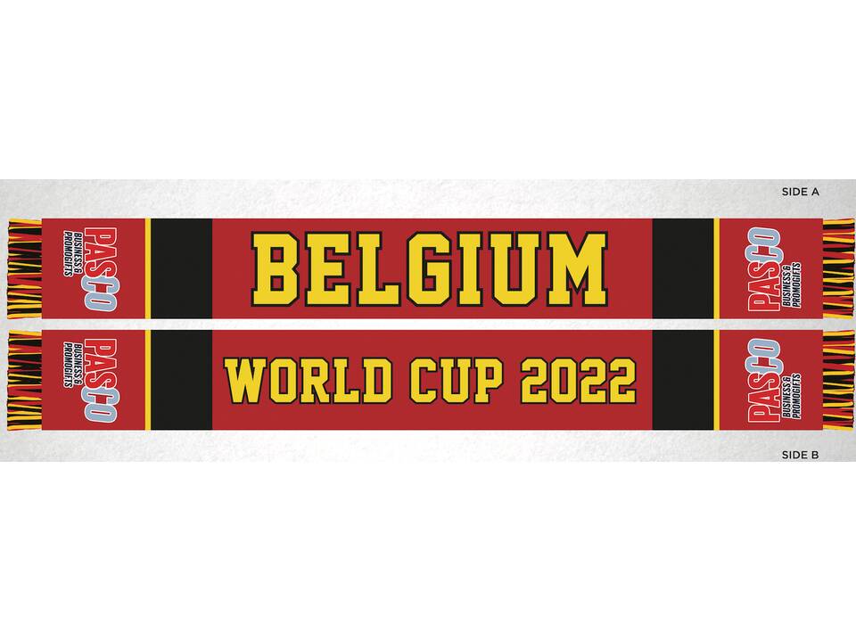 Eigen design Voetbal Sjaals Premium 22