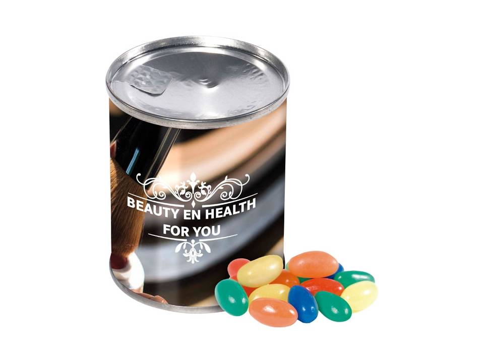 Blikje jelly beans bedrukken