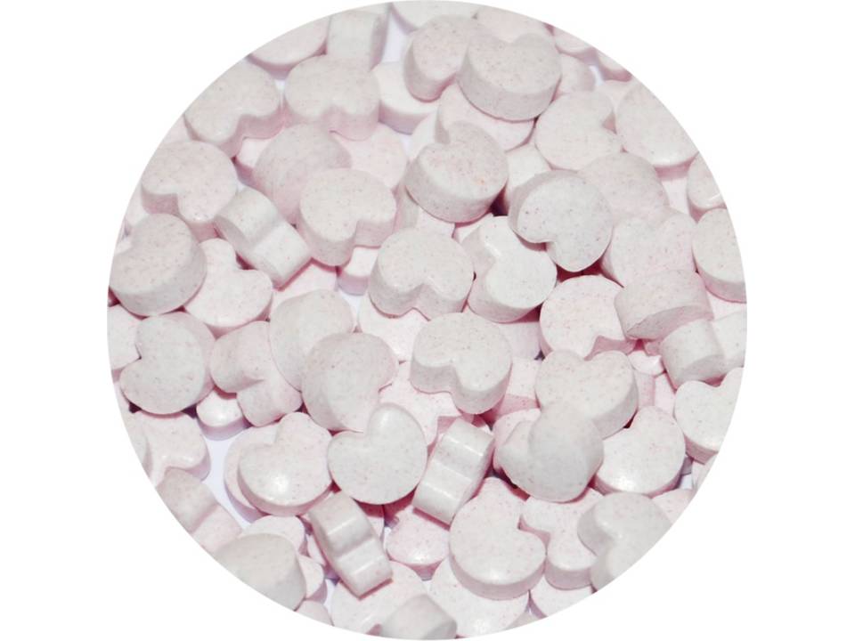 Clic clac snoep hartvormige aardbeien snoep 1