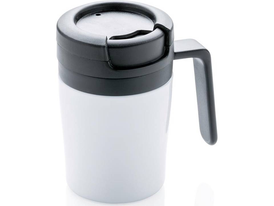 Verdwijnen vermoeidheid les Coffee to go beker uit staal - 160 ml - Pasco Gifts