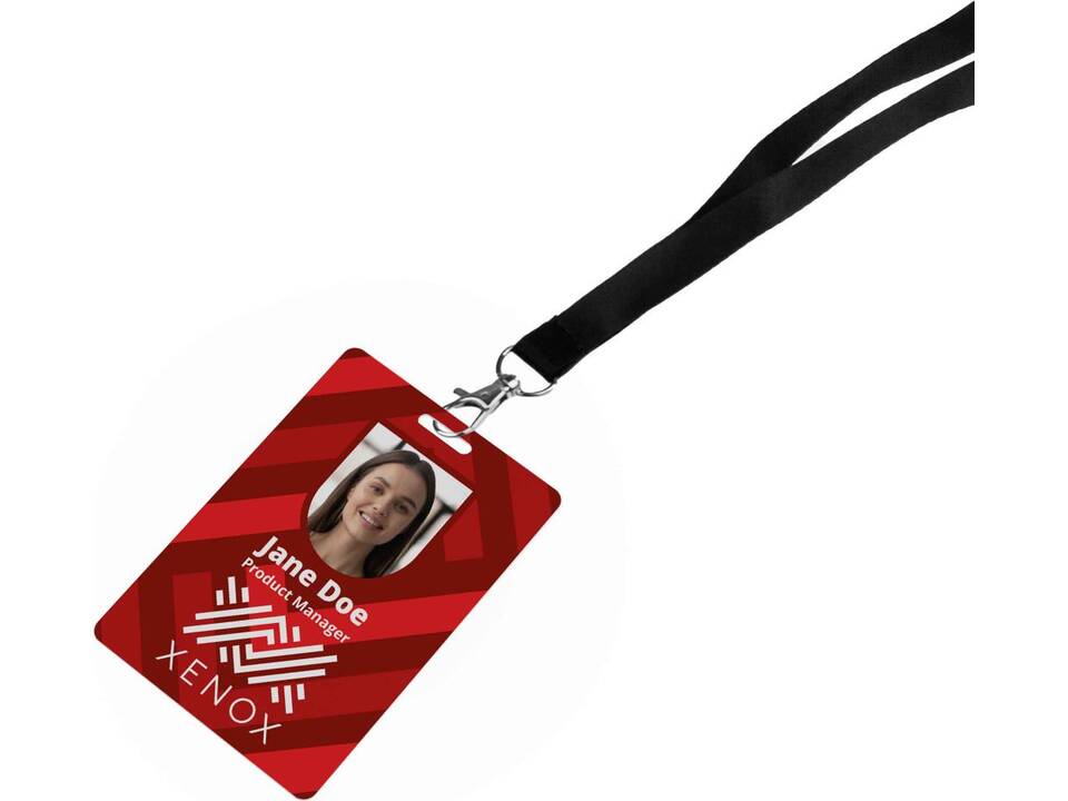 Company Pass Badge 70 x 100 mm + Lanyard 3