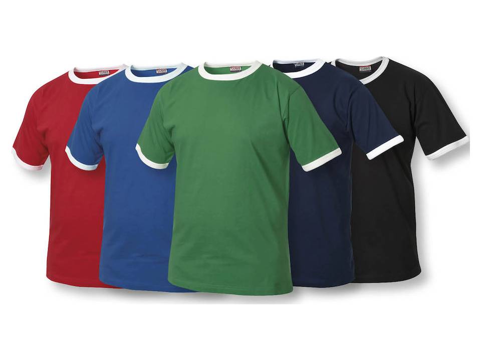 Contrast T-shirt Colour bedrukken
