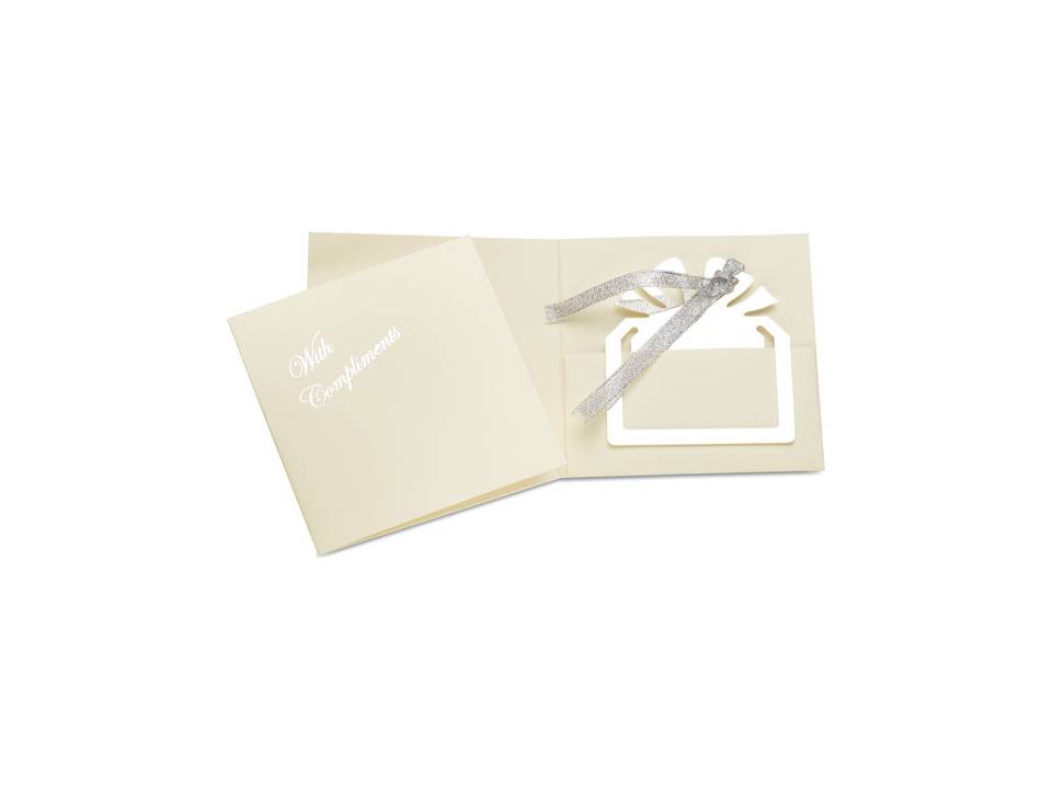 Cadeauvormige boekenlegger 1