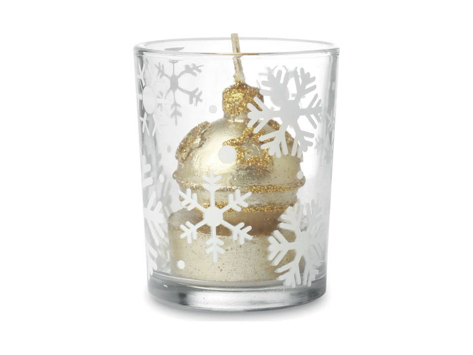 Glazen theelichthouder 7