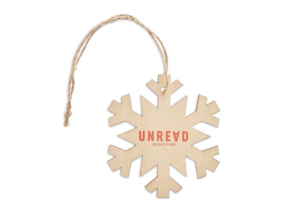 Boomhanger sneeuwvlok 4