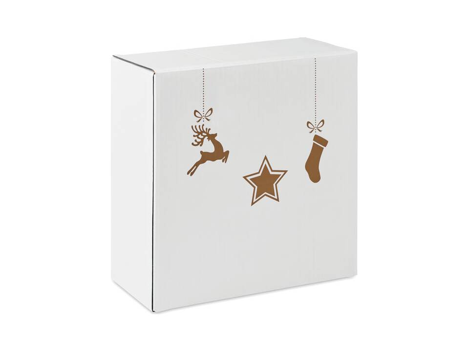 4-delig Kerst ontbijtset 4