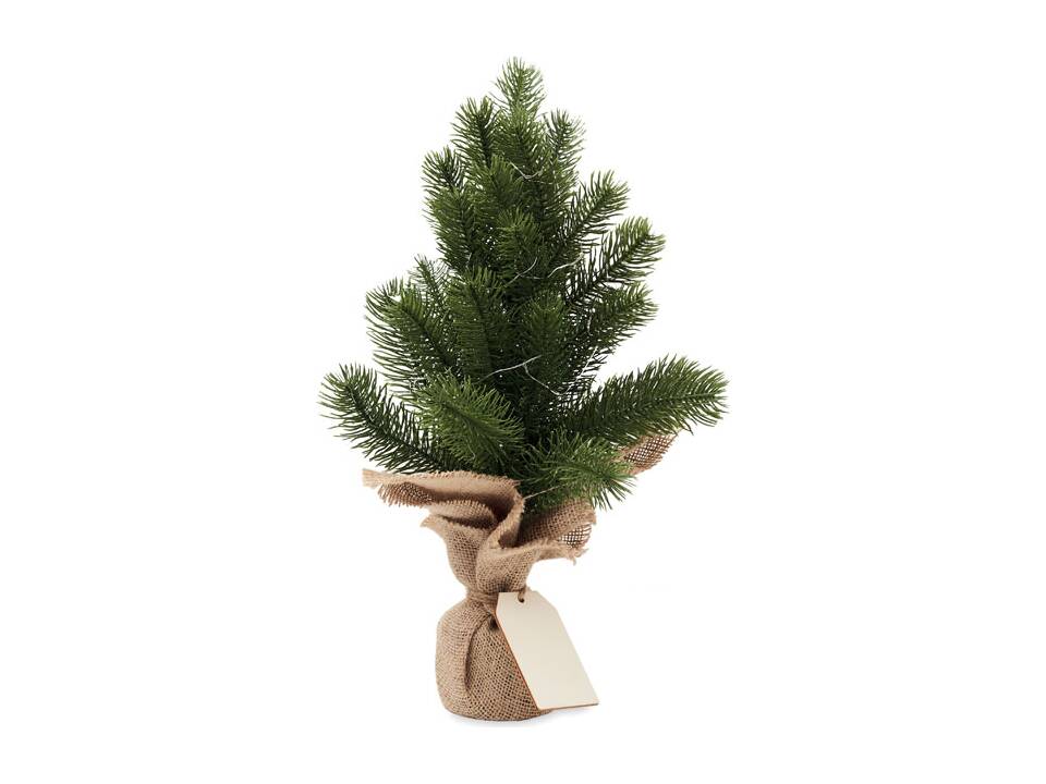 Mini kunstkerstboom met LED lichtjes 4