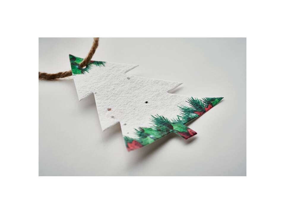 Bloemenzaadpapier kerstboom 2