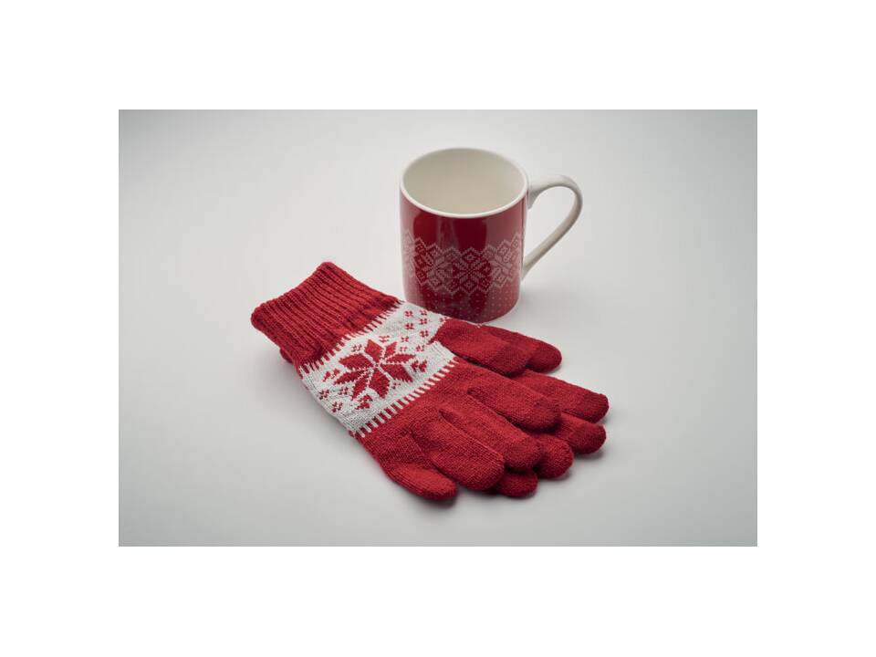 Cadeauset mok en handschoenen 8