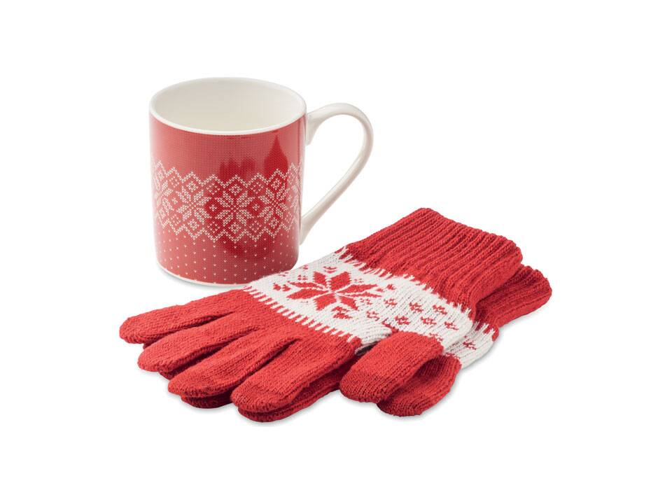 Cadeauset mok en handschoenen 3