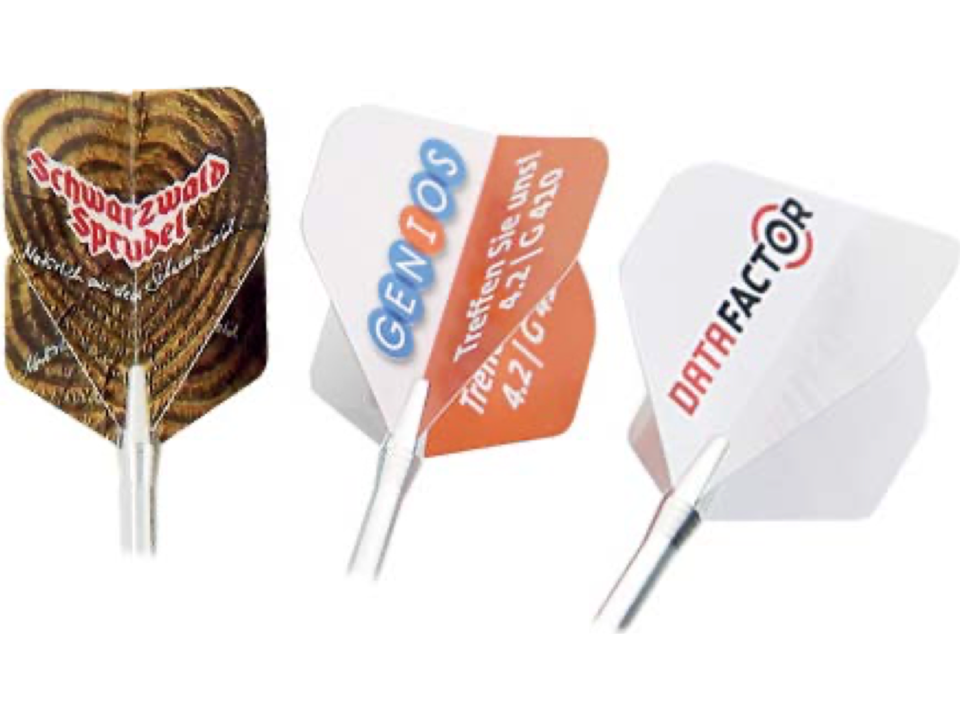 Dartflights - toernooikwaliteit - voor 3 darts pijlen 2