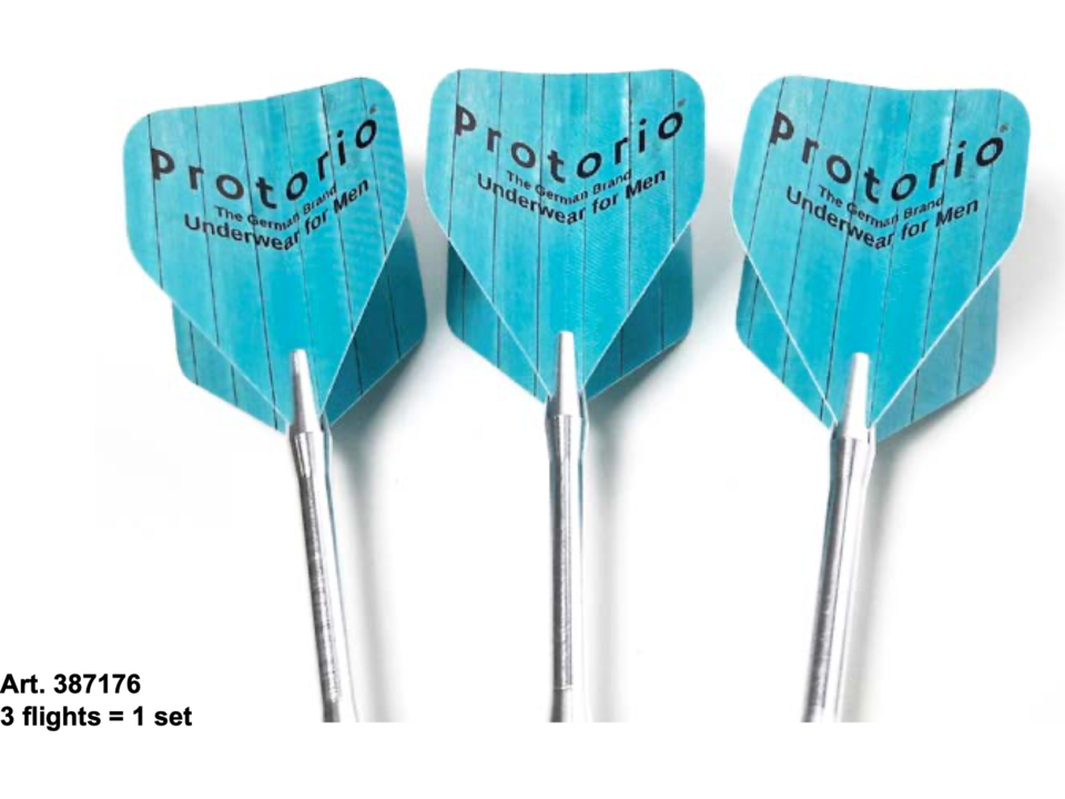 Dartflights - toernooikwaliteit - voor 3 darts pijlen 1