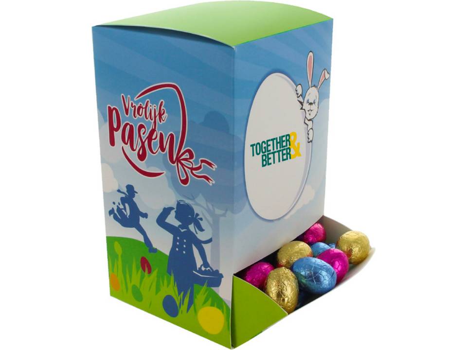 Display met paaseitjes 10 x 10 x 17,5 cm 1
