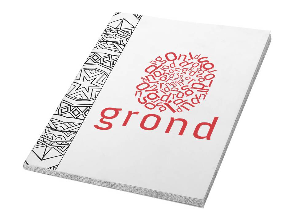 Kleuren notitieboek voor volwassenen 1