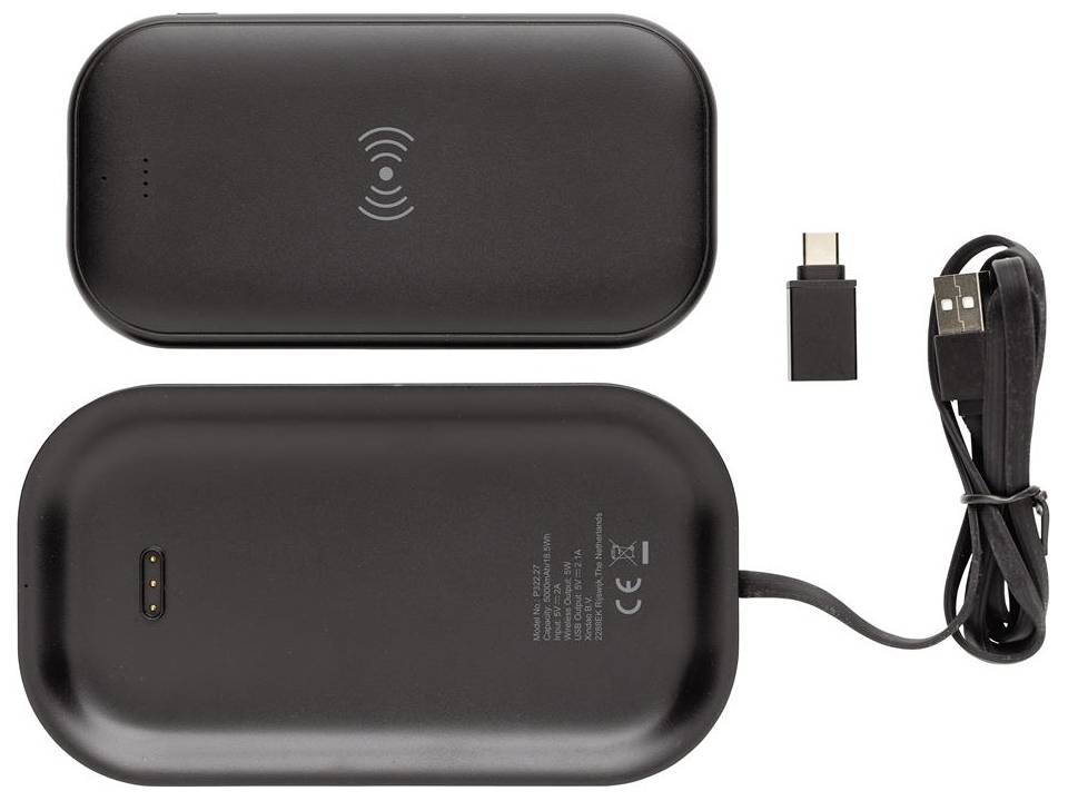 Draadloze powerbank met base - 5.000 mAh 4