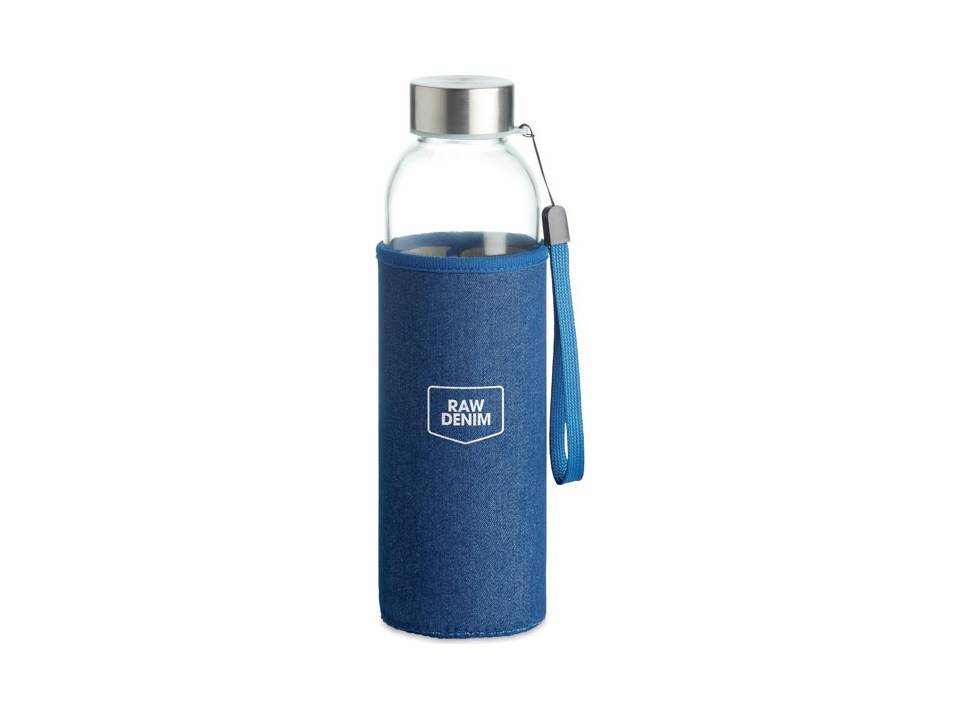 Drinkfles in Denim puch - 500 ml 3