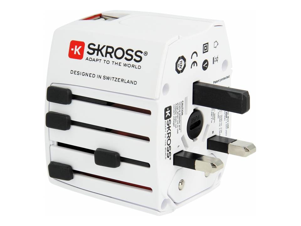 Skross Wereldwijde MUV USB-adapter 1