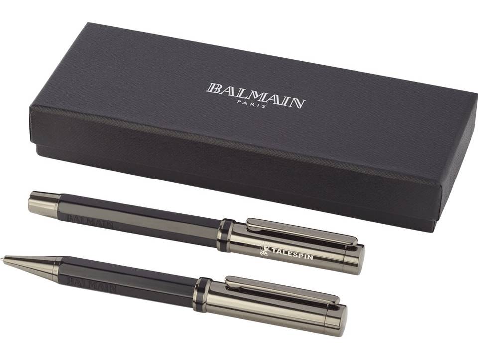 Duo pen cadeau set Balmain Orleans bedrukken