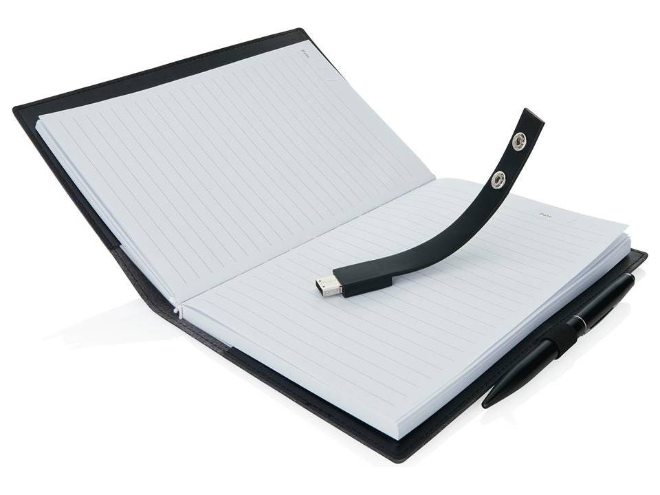 Executive 8GB USB notitieboek met stylus pen 3